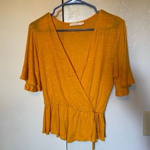 Orange shirt